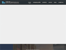 Tablet Screenshot of novaelectronics.gr
